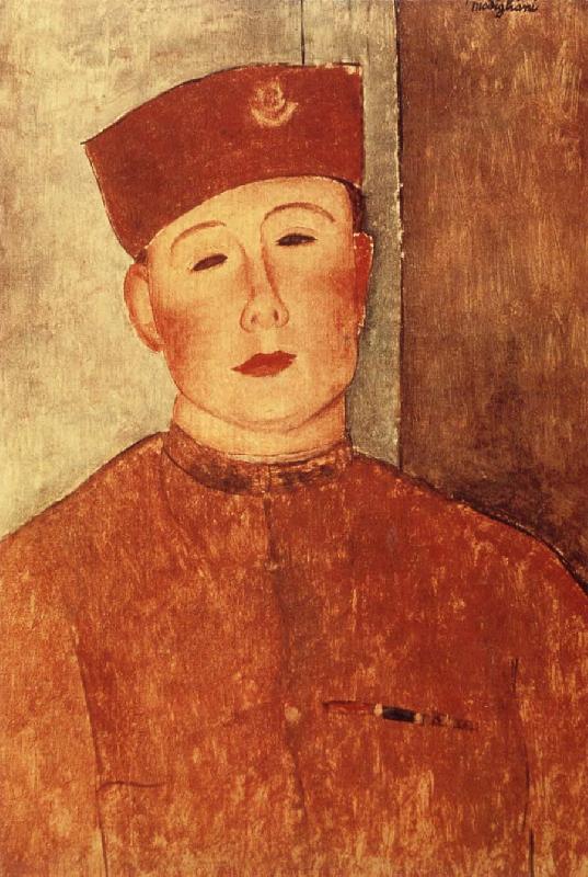 Amedeo Modigliani Le Zouave oil painting image